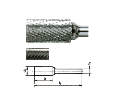 硬质合金钢圆柱旋转锉