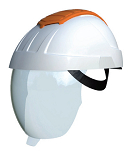 电工安全帽（带面罩）