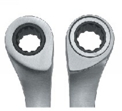 不锈钢棘轮呆梅两用扳手8件套