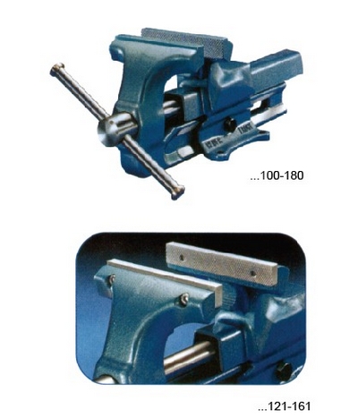 可替换钳口台虎钳