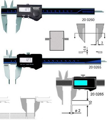 数显式游标卡尺